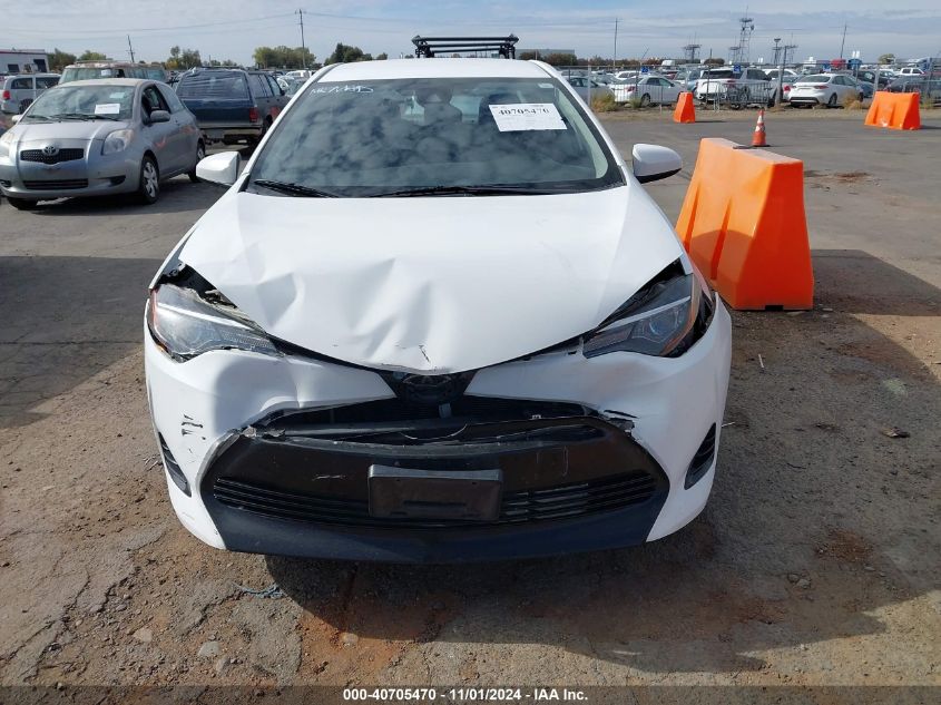 2018 Toyota Corolla Le VIN: 2T1BURHE2JC068342 Lot: 40705470