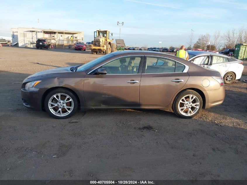 2014 Nissan Maxima 3.5 S VIN: 1N4AA5AP4EC430314 Lot: 40705504