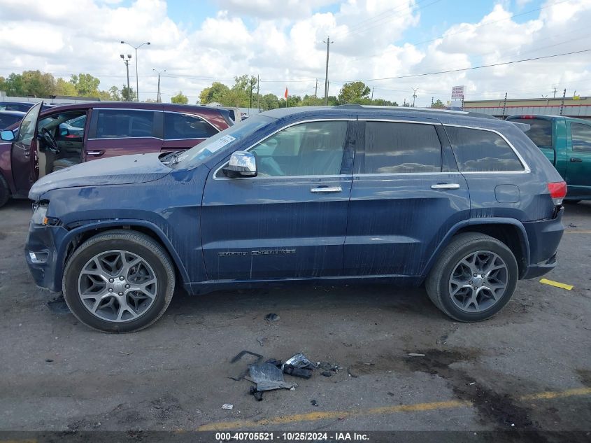 2019 Jeep Grand Cherokee Overland VIN: 1C4RJECG3KC698888 Lot: 40705521