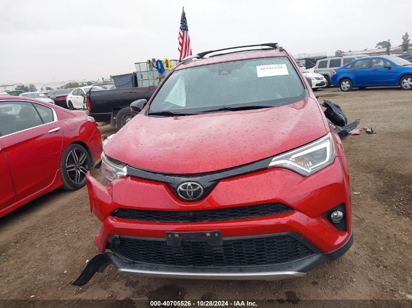 2016 Toyota Rav4 Se VIN: 2T3NFREV1GW250348 Lot: 40705526