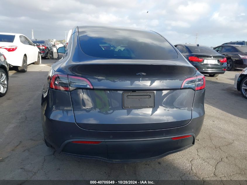 2021 TESLA MODEL Y LONG RANGE DUAL MOTOR ALL-WHEEL DRIVE - 5YJYGDEEXMF283136