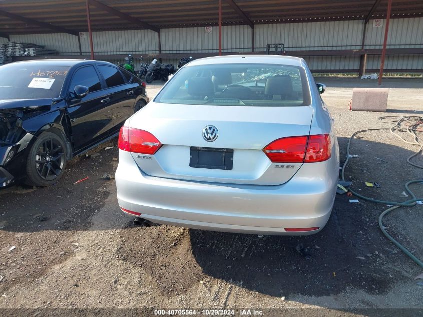 2013 Volkswagen Jetta 2.5L Se VIN: 3VWBX7AJ1DM387596 Lot: 40705564