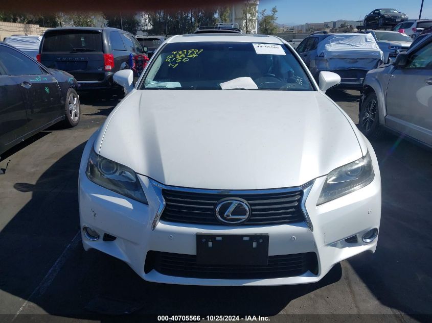 2013 Lexus Gs 350 VIN: JTHBE1BL3D5019656 Lot: 40705566