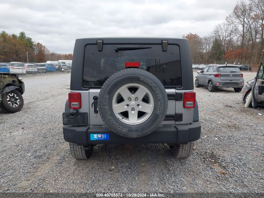 2013 Jeep Wrangler Sport VIN: 1C4AJWAG0DL691812 Lot: 40705573