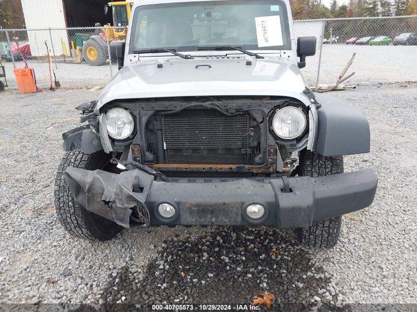 2013 Jeep Wrangler Sport VIN: 1C4AJWAG0DL691812 Lot: 40705573