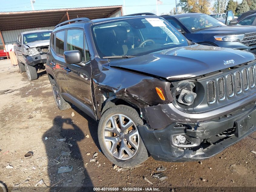 2018 Jeep Renegade Latitude 4X4 VIN: ZACCJBBB1JPH10704 Lot: 40705588