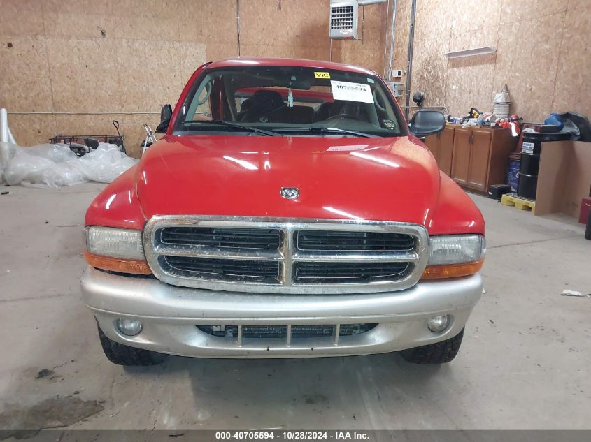 2004 Dodge Dakota Slt VIN: 1D7HG48N64S537462 Lot: 40705594