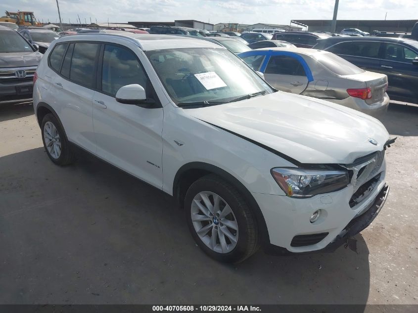 VIN 5UXWZ7C59G0M83660 2016 BMW X3, Sdrive28I no.1