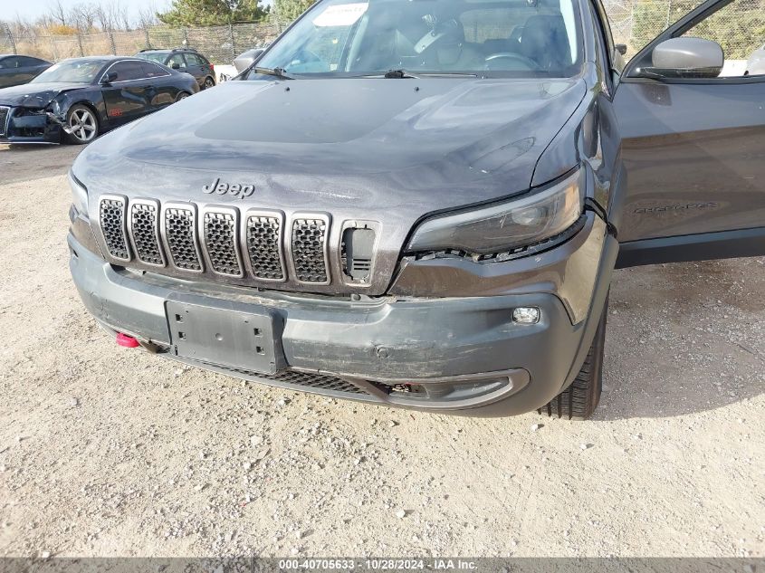 2019 Jeep Cherokee Trailhawk VIN: 1C4PJMBN6KD216409 Lot: 40705633