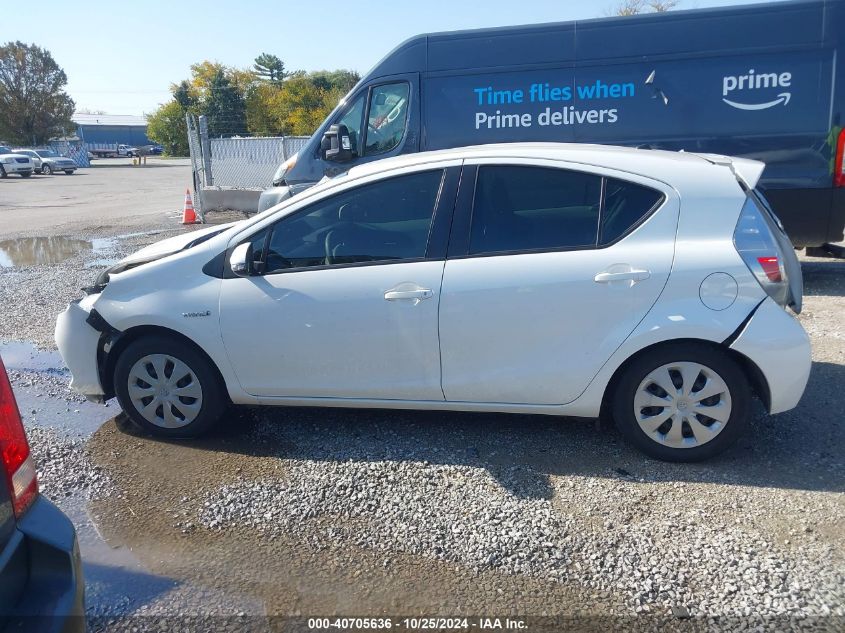 2013 Toyota Prius C Two VIN: JTDKDTB37D1536479 Lot: 40705636