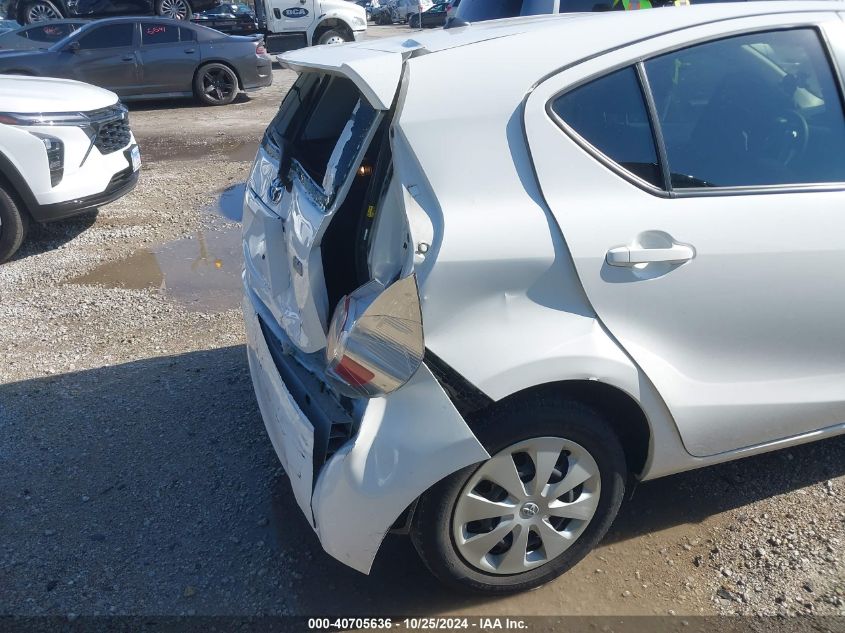 2013 Toyota Prius C Two VIN: JTDKDTB37D1536479 Lot: 40705636