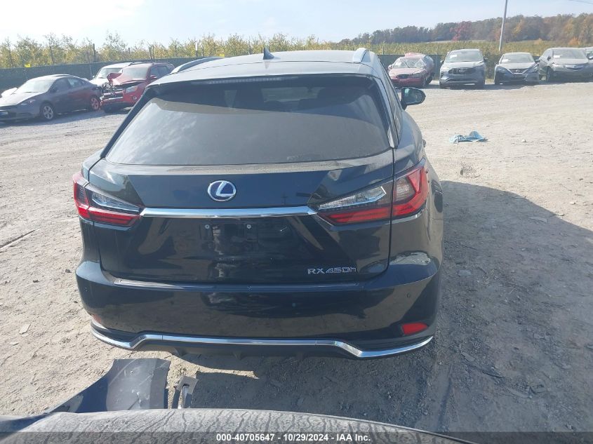 VIN 2T2HGMDA2MC064346 2021 LEXUS RX 450H no.16