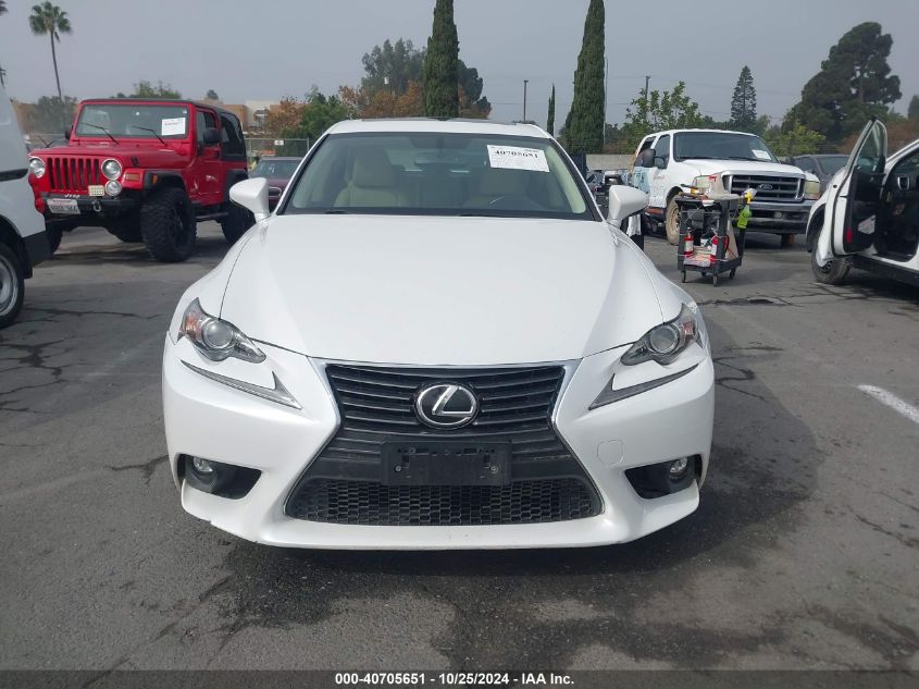 2016 Lexus Is 200T VIN: JTHBA1D22G5004179 Lot: 40705651