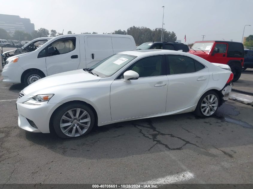 2016 Lexus Is 200T VIN: JTHBA1D22G5004179 Lot: 40705651