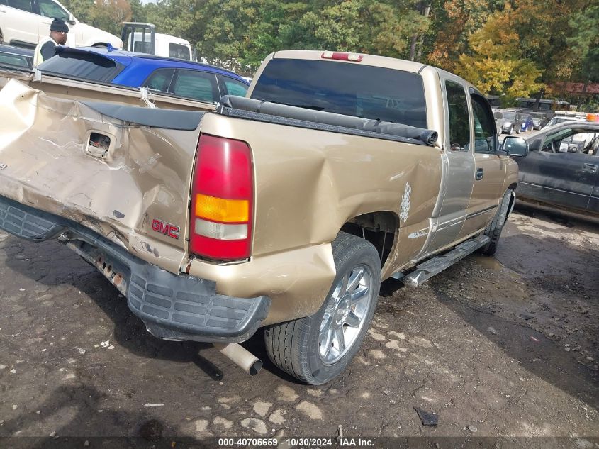 2001 GMC Sierra 1500 Sle VIN: 2GTEC19V111153901 Lot: 40705659