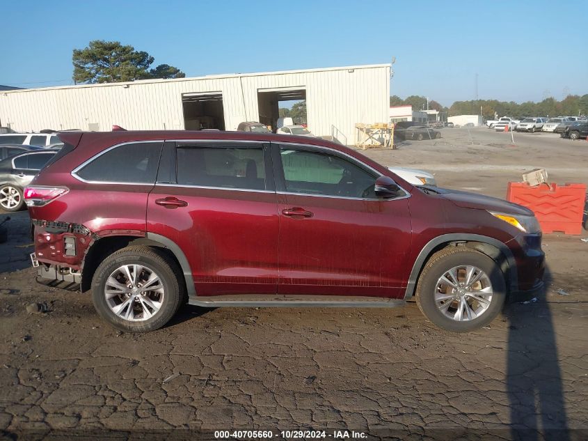 2015 Toyota Highlander Le Plus V6 VIN: 5TDZKRFH2FS060029 Lot: 40705660