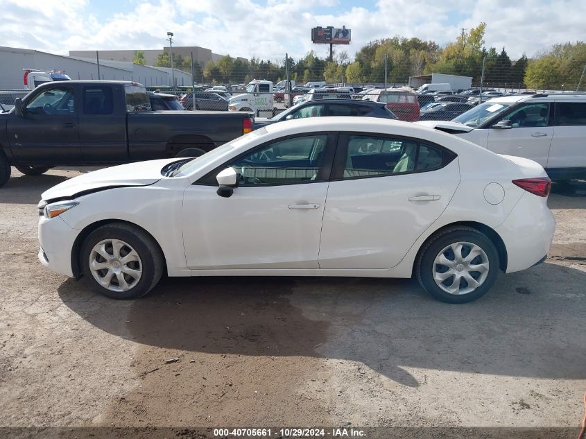 2017 Mazda Mazda3 Sport VIN: 3MZBN1U76HM106885 Lot: 40705661