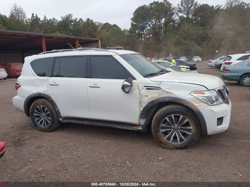 2020 Nissan Armada Sl 2Wd VIN: JN8AY2ND8L9111534 Lot: 40705668