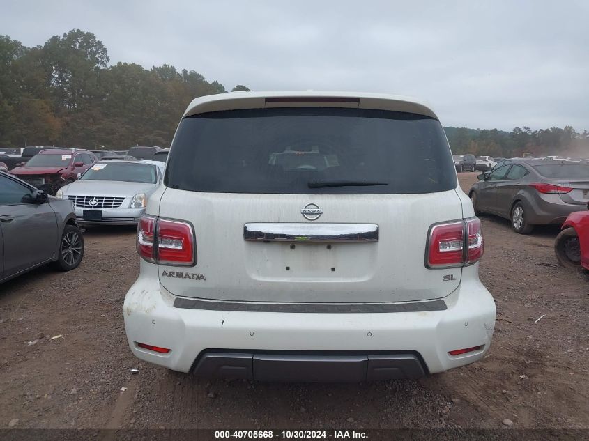 2020 Nissan Armada Sl 2Wd VIN: JN8AY2ND8L9111534 Lot: 40705668