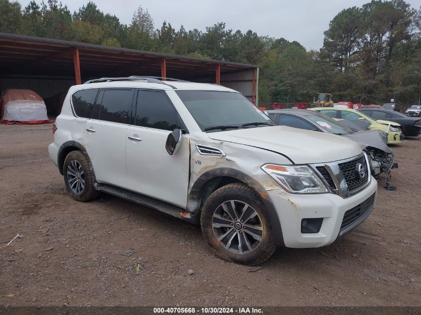 2020 Nissan Armada Sl 2Wd VIN: JN8AY2ND8L9111534 Lot: 40705668