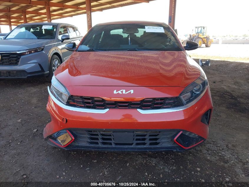 2022 Kia Forte Gt-Line VIN: 3KPF54AD7NE474319 Lot: 40705676