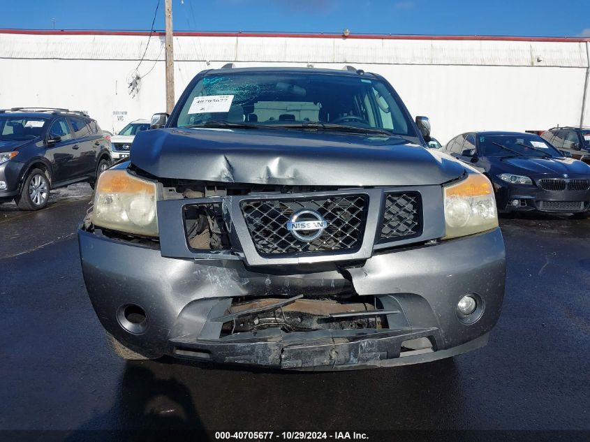 2011 Nissan Armada Sv VIN: 5N1AA0ND3BN616385 Lot: 40705677