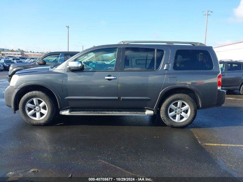 2011 Nissan Armada Sv VIN: 5N1AA0ND3BN616385 Lot: 40705677