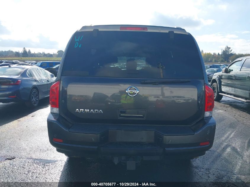 2011 Nissan Armada Sv VIN: 5N1AA0ND3BN616385 Lot: 40705677