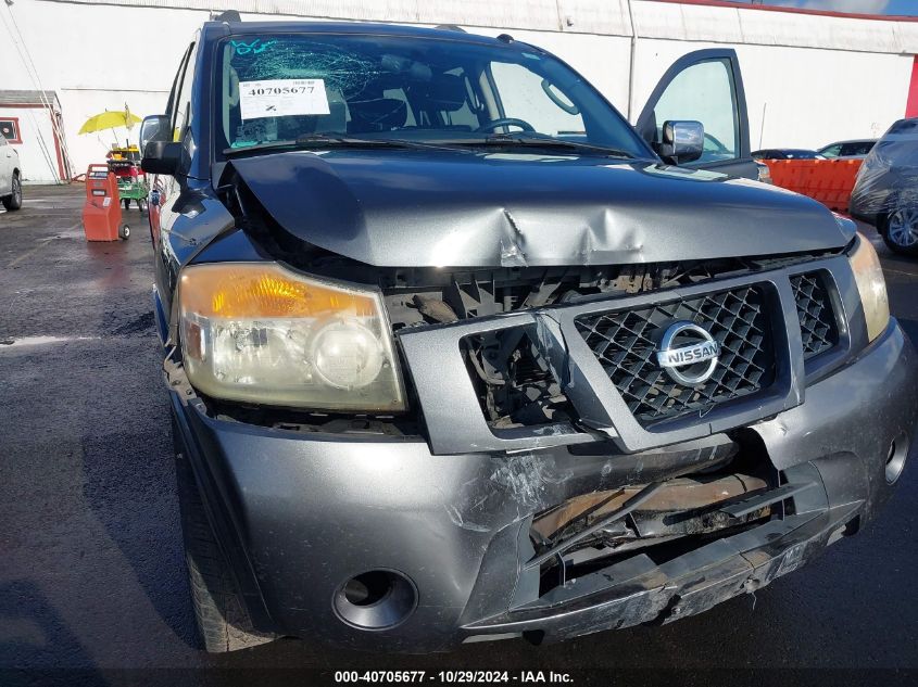 2011 Nissan Armada Sv VIN: 5N1AA0ND3BN616385 Lot: 40705677