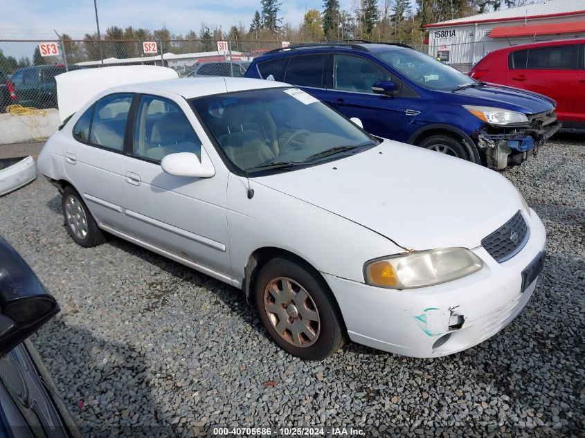 2001 Nissan Sentra Gxe VIN: 3N1CB51D91L443843 Lot: 40705686