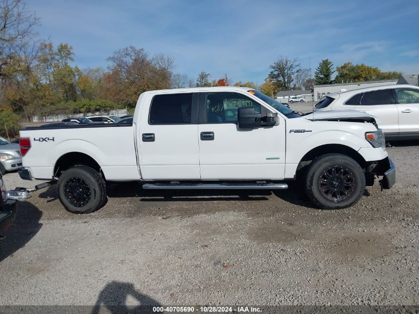 2014 Ford F150 Supercrew VIN: 1FTFW1ET6EFA83505 Lot: 40705690