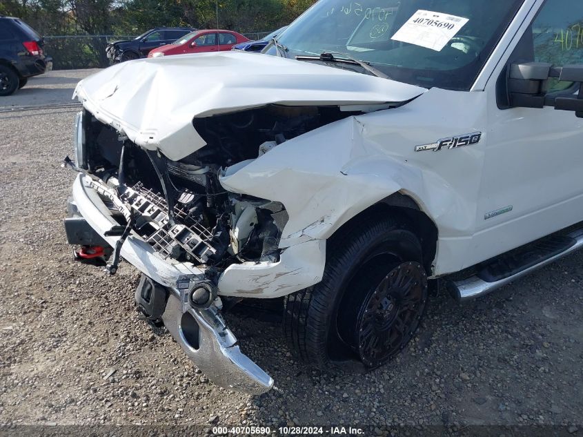 2014 Ford F150 Supercrew VIN: 1FTFW1ET6EFA83505 Lot: 40705690