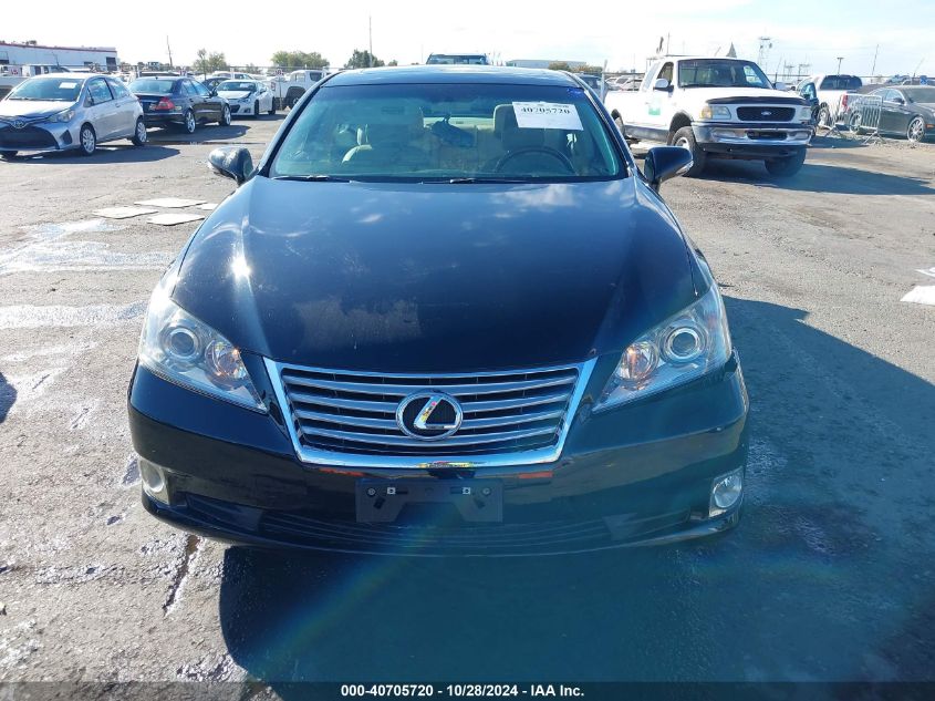 2011 Lexus Es 350 VIN: JTHBK1EG1B2420693 Lot: 40705720