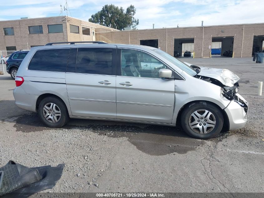 2007 Honda Odyssey Ex-L VIN: 5FNRL38797B441140 Lot: 40705721