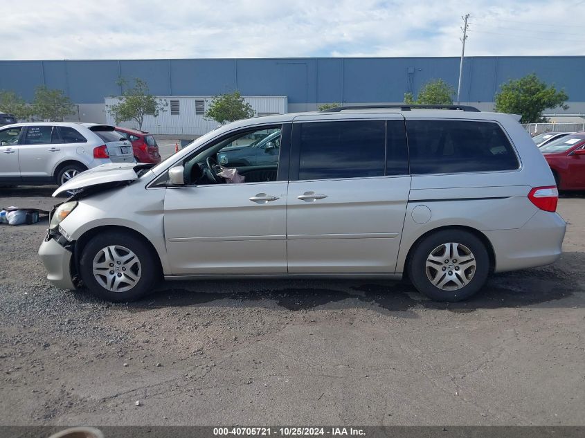 2007 Honda Odyssey Ex-L VIN: 5FNRL38797B441140 Lot: 40705721