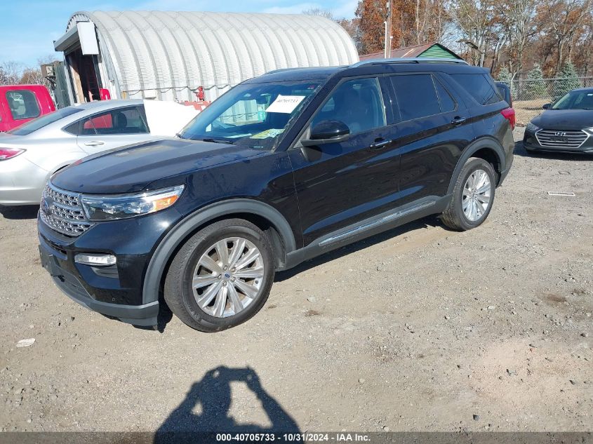 2020 Ford Explorer Limited VIN: 1FMSK8FH6LGB13750 Lot: 40705733