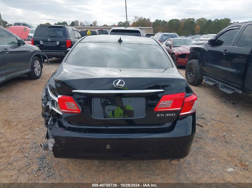 2011 Lexus Es 350 VIN: JTHBK1EG3B2424860 Lot: 40705739