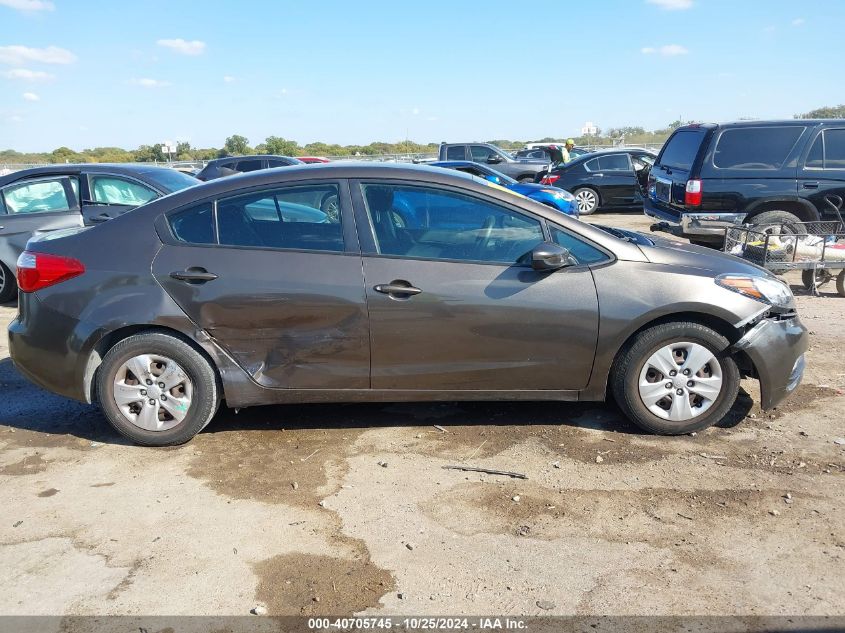 2014 Kia Forte Lx VIN: KNAFK4A64E5063740 Lot: 40705745