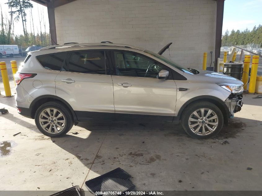 2018 Ford Escape Titanium VIN: 1FMCU9J91JUA31833 Lot: 40705748