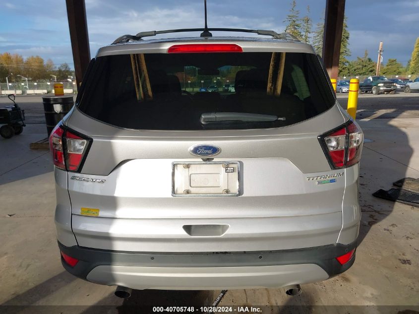 2018 Ford Escape Titanium VIN: 1FMCU9J91JUA31833 Lot: 40705748