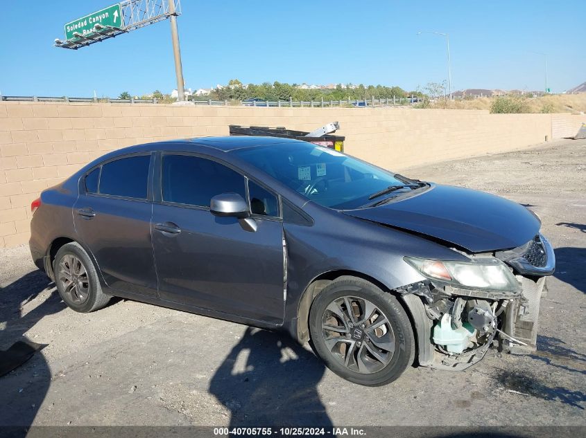 2013 Honda Civic Ex VIN: 19XFB2F81DE214490 Lot: 40705755