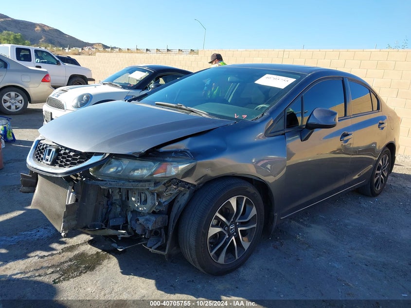 2013 HONDA CIVIC VIN: 19XFB2F81DE214490