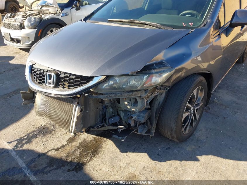 2013 HONDA CIVIC VIN: 19XFB2F81DE214490