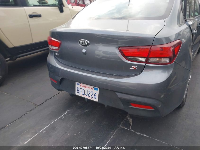 2019 Kia Rio S VIN: 3KPA24AB8KE166086 Lot: 40705771