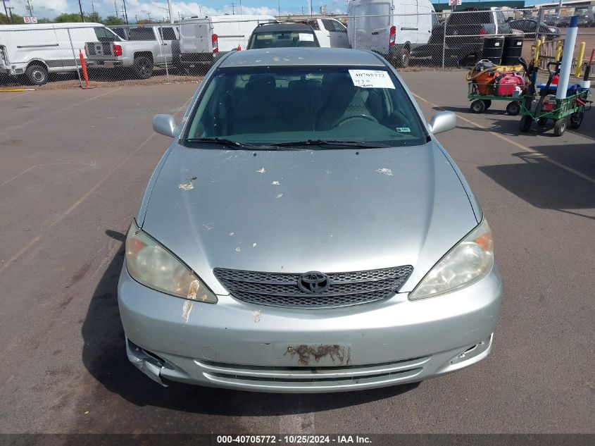 2002 Toyota Camry Le/Se/Xle VIN: JTDBE32KX20104024 Lot: 40705772