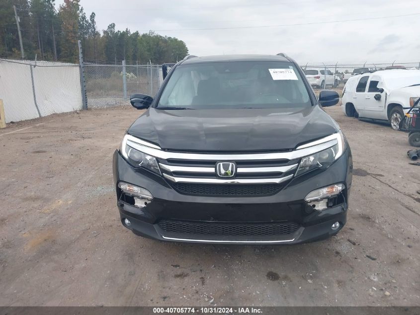 2017 Honda Pilot Touring VIN: 5FNYF5H93HB014103 Lot: 40705774