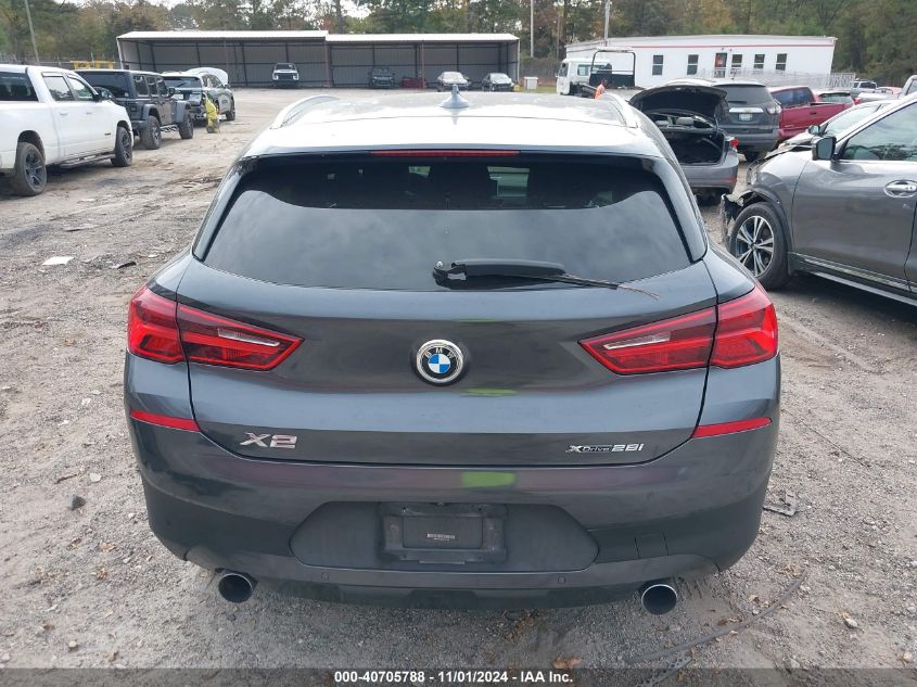 2020 BMW X2 xDrive28I VIN: WBXYJ1C0XL5P14763 Lot: 40705788