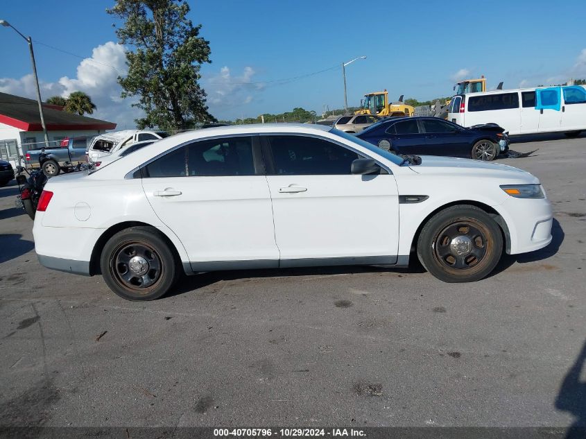 2013 Ford Taurus Police Interceptor VIN: 1FAHP2M81DG130415 Lot: 40705796