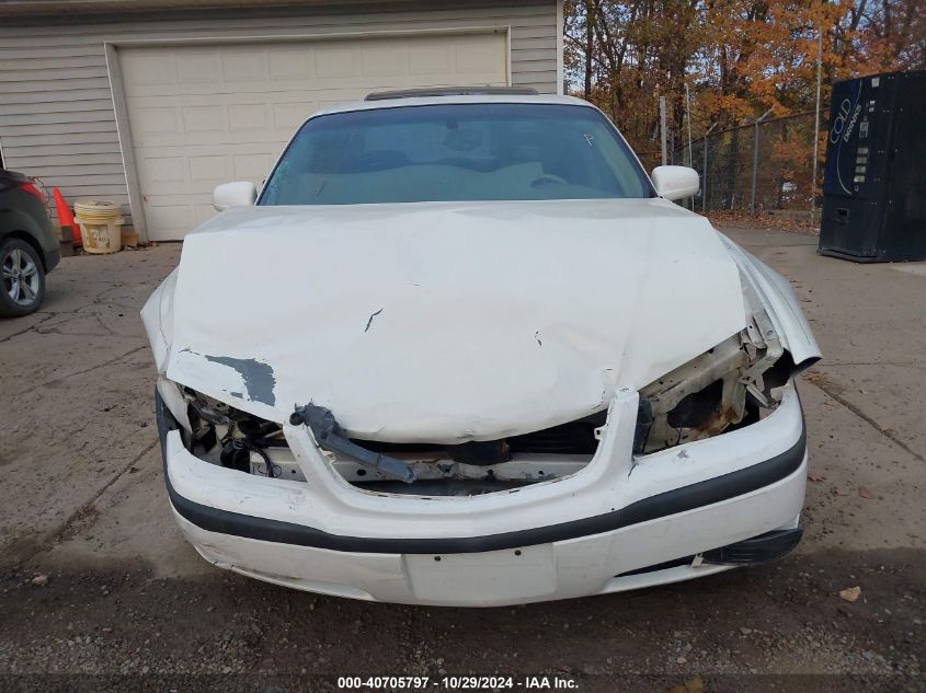 2002 Chevrolet Impala Ls VIN: 2G1WH55K729208467 Lot: 40705797