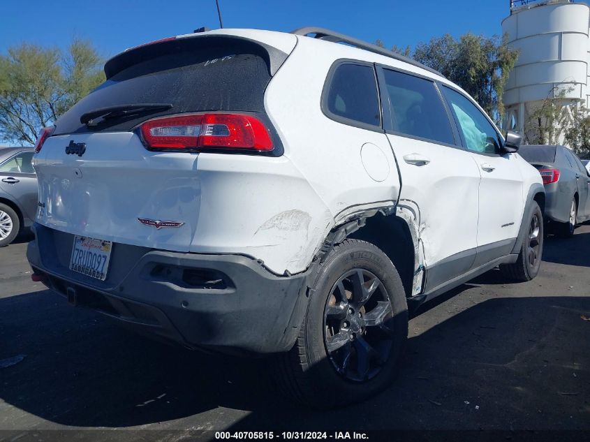 2016 Jeep Cherokee Trailhawk VIN: 1C4PJMBS9GW221007 Lot: 40705815